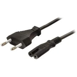 Valueline Stromkabel Europlug 1.0 m