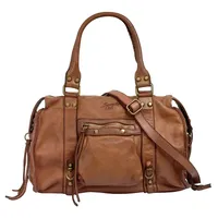 Samantha look Shopper Leder Brown