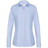 Greiff Corporate Bluse Damen Basic Regular-Fit Hellblau 50 - 50