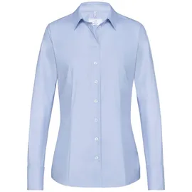 Greiff Corporate Bluse Damen Basic Regular-Fit Hellblau 50 - 50