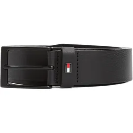 Tommy Hilfiger Gürtel Herren Leder 3,5 cm Schwarz 115