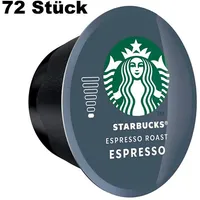 (0,39€/Stück) Nescafé Dolce Gusto Starbucks Espresso Roast 72 Kapseln
