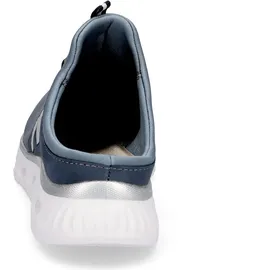 Rieker Damen Halbschuhe für Damen, Blau Größe 40