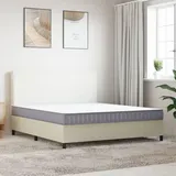 vidaXL Matratze Schaumstoff 180 x 200 cm mittelweich