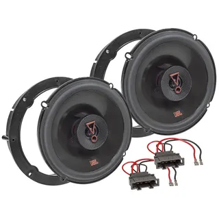 tomzz Audio JBL Stage3 627F Set passt für VW Golf Polo Passat Up Amarok Jetta Lupo Auto-Lautsprecher bunt