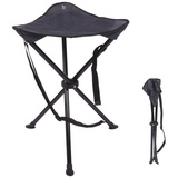 Bo-Camp Hocker XL - Hoch Falthocker Camping 3-Bein Angeln Stahl 100 kg