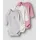 NAME IT Damen Nbfbody 3P Ls Flower Noos, Jet Stream, Numeric_92 - numeric_92