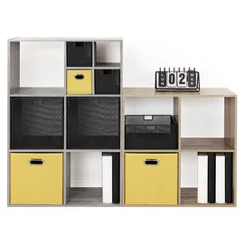 5 five simply smart 5five Simply Smart Aufbewahrungskorb Mix N Modul 15 x 31 cm 1-tlg. beige