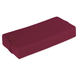 Yoga Bolster Rect Yin Yoga Bordeaux YOGISTAR EINHEITSGRÖSSE