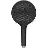 Primaster Handbrause 3 Strahlarten Water Black mit Wasserspareinsatz schwarz