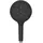 Primaster Handbrause 3 Strahlarten Water Black mit Wasserspareinsatz schwarz