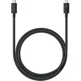 Satechi ThunderboltTM-Kabel ThunderboltTM 4 USB-C® 1.00m Schwarz, Silber ST-YTB100K