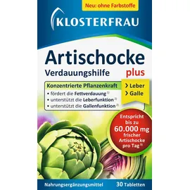 Klosterfrau Group Artischocke plus Löwenzahn + Ingwer Tabletten 30 St.