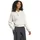 Adidas Damen Kapuzensweat Essentials 3-Streifen, Wonalu/White L