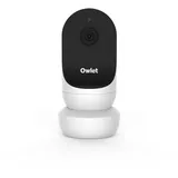Owlet Cam 2 - Babyphone mit Kamera - mobiles Videobabyphone- steuerbar via App, reagiert auf Bewegung und Weinen des Babys, Weiss ... selte HD-Videos - mit Smartphone abrufbar, Weiss