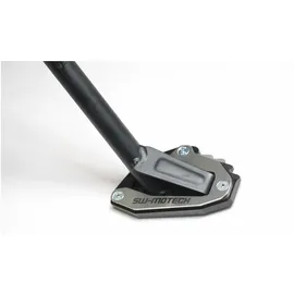 SW-Motech Seitenständer Verbreiterung Schwarz/Silber