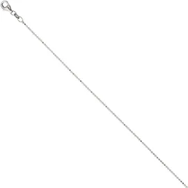 Jobo Kugelkette 925 Silber diamantiert 1,2 mm