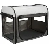 Trixie Hundebox Basic M 55 x 65 x 80 cm dunkelgrau/hellgrau