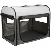 Trixie Hundebox Basic M 55 x 65 x 80 cm dunkelgrau/hellgrau