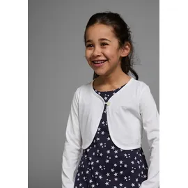 Kidsworld Bolero, Kleid & Leggings in marine-gemustert-weiß | Gr.: 116/122