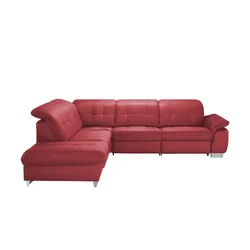 Kollektion Kraft Ecksofa  Inka ¦ rot ¦ Maße (cm): B: 295 H: 85 T: 247