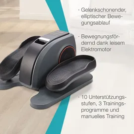eloneo Mini-Ellipsentrainer Schwarz