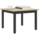 vidaXL Sonoma Beige Eiche 50 x 36 x 50 cm