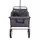 Mendler Bollerwagen HWC-E38 grau Hecktasche grau