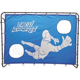 Vedes New Sports Fußballtor mit Torwand 213 x 152 x 76 cm