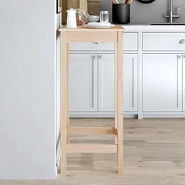 vidaXL Bartisch 50 x 50 x 110 cm Braun