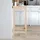 vidaXL Bartisch 50 x 50 x 110 cm Braun