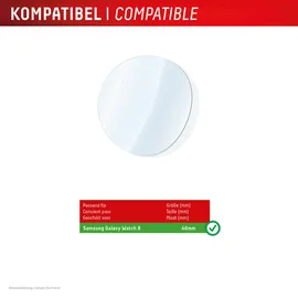Displex Unzerbrechliches Smartwatch Glass für Samsung Galaxy Watch 8 (40mm)