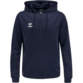 hummel Core XK Poly Kapuzenjacke marine XXL