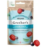 GRETHERS Vegan Clear Voice Blackcurrant Pastillen