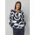 s.Oliver Gemusterte Viskosebluse mit Bindeband Blau/Mehrfarbig 34