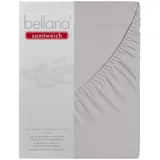 bellana jersey Spannbettlaken Jersey-Elasthan 140 x 200 - 160 x 220 cm grau-silber