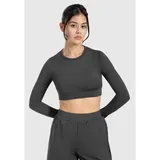 SMILODOX Longsleeve Tisha, in Anthrazit | Gr.: M