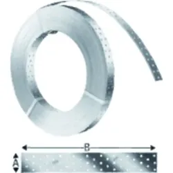 Windrispenband, Stahl verzinkt, BAN 304050