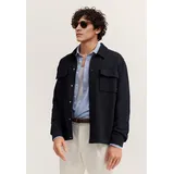 Bugatti Modern Fit Sweatjacke Herren Blau L