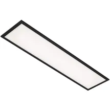 Briloner LED Panel, Neutralweißes Licht, schwarz, 100 x 25 x 6 cm - Schwarz