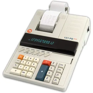 **AKTION** - TISCHRECHNER TRIUMPH ADLER TA 121 PD ECO Rechenmaschine - NEU + OVP