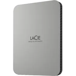 LACIE externe HDD-Festplatte "Mobile Drive (2022)", silber (silberfarben), 5 TB, Festplatten