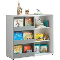 SoBuy Kinderregal Weiß - Jugendzimmer, Kindermöbel, Kinderregale