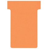 Nobo T-Steckkarten Gr.2 orange(100)