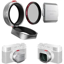 Freewell Fuji X100 Series Real Lens Hood Silber