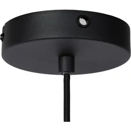 LUCIDE Siemon 1-flg. Ø 40 cm rund schwarz