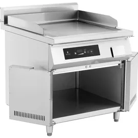 Royal Catering Induktionsgrill 720 x 610 mm glatt 10000 W - Elektro-Grillplatten Royal Catering