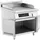 Royal Catering Induktionsgrill 720 x 610 mm glatt 10000 W - Elektro-Grillplatten Royal Catering