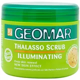Geomar | Illuminierendes Thalasso Peeling, Tiefenerneuerung der Haut, Neuer Hauteffekt, mit Meersalz, Zitronenpulver und Spurenelementen aus dem Toten Meer, Made in Italy, 600 g
