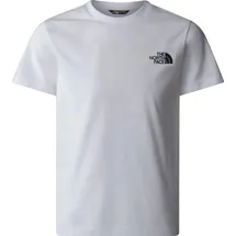 The North Face Teen Short Sleeve Simple Dome Tee tnf white (FN4) XL